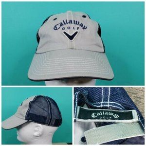 Callaway Golf Adjustable Mesh Back Trucker Cap Hat